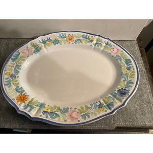William Sonoma Grande Cuisine Platter , Made in Italy 14.50 x 11.50  #976